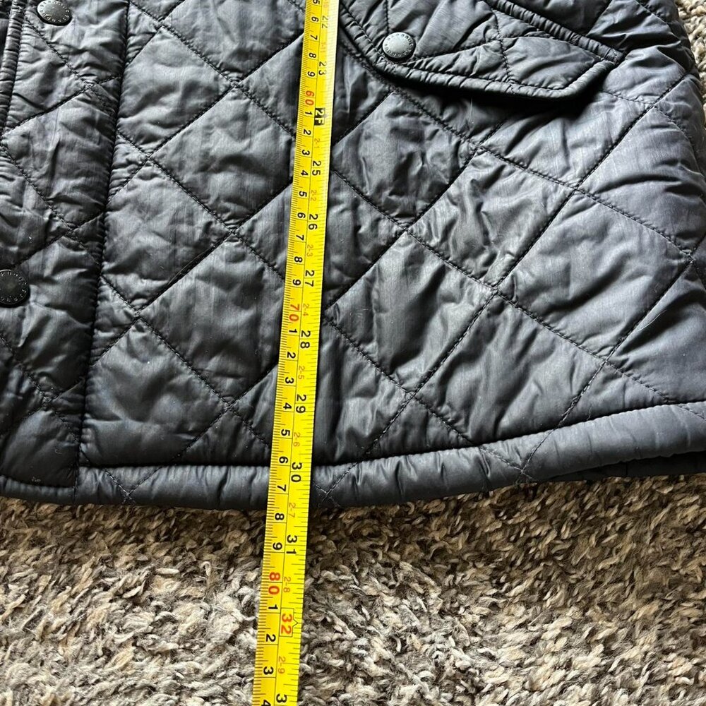 Barbour Black Quilted Jacket Mens XL Quiet Luxury Preppy Coastal Urban Fashion - Picture 7 of 8